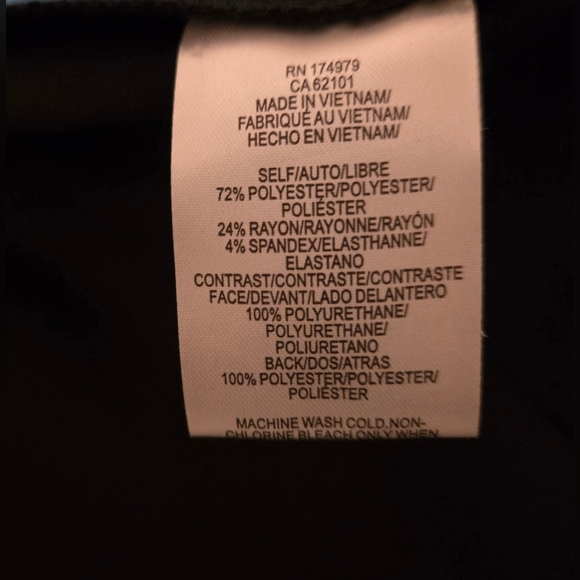 NWT~BCBGMAXAZRIA Faux Leather Top Dress - Picture 11 of 13